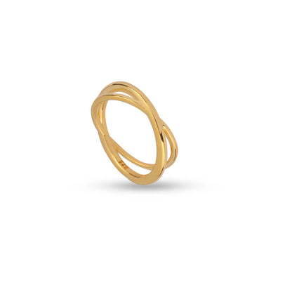 Stackable crossover Ring